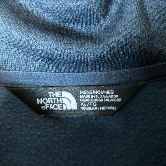 The North Face Mens Jacket Blue Canyon Flats Apex Full Zip Mock Neck XLarge - Picture 6 of 12